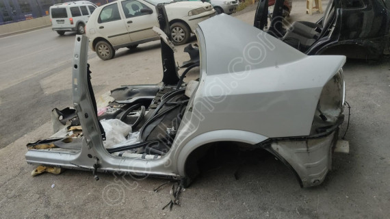 OPEL ASTRA G SOL ARKA ÇEYREK TAVAN