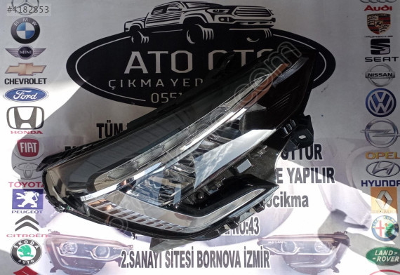 RENAULT CLİO 5 ORJİNAL ÇIKMA SAĞ FAR d