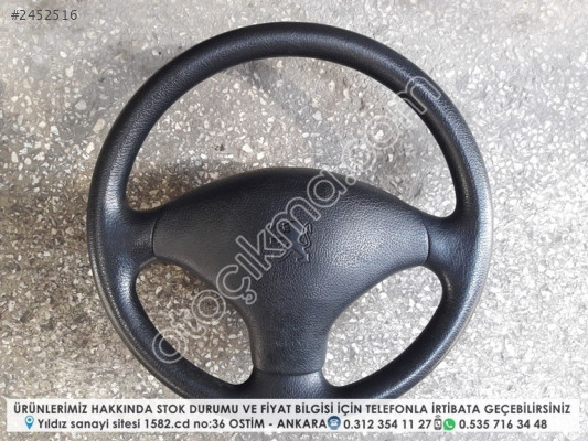 peugeot 106 çıkma direksiyon simidi ve airbag