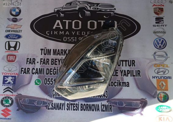 CHERY O MODA 5 ORJINAL ÇIKMA SOL FAR
