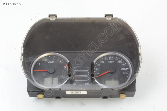 Ford Fiesta 5 Fusion Dizel Gösterge Paneli Km Saati Kadran Orj.