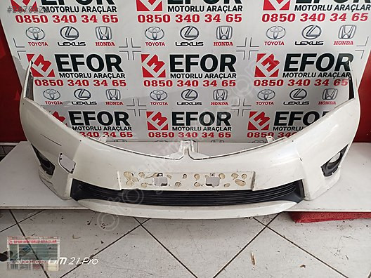 TOYOTA COROLLA ÖN TAMPON ÇIKMA ORİJİNAL PARÇA 2013-2015