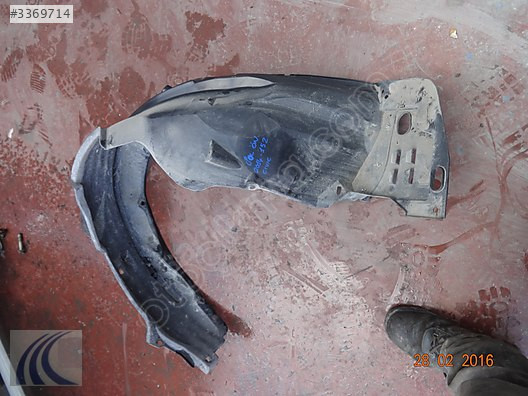 HONDA CIVIC 2015 ÇIKMA SOL ÖN ÇAMURLUK DAVLUMBAZI