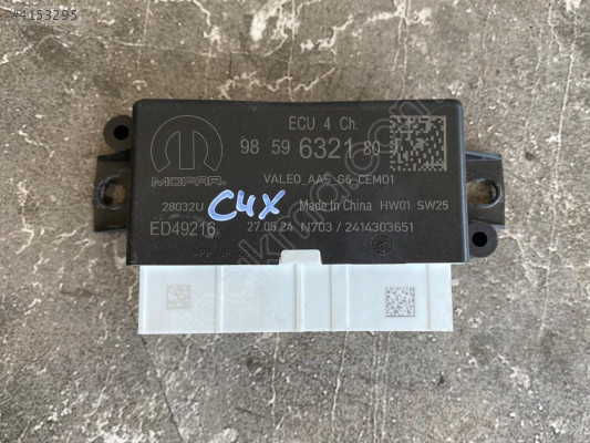 CİTROEN C4X 9859632180 PARK SENSÖR BEYNİ EGE OTOMOTİV BURSA