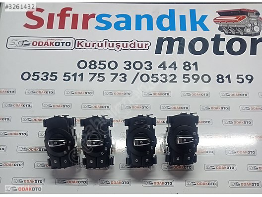 9169415 BMW 3 E90 E91 E92 E93 Çıkma Far Açma Kapama Anahtarı