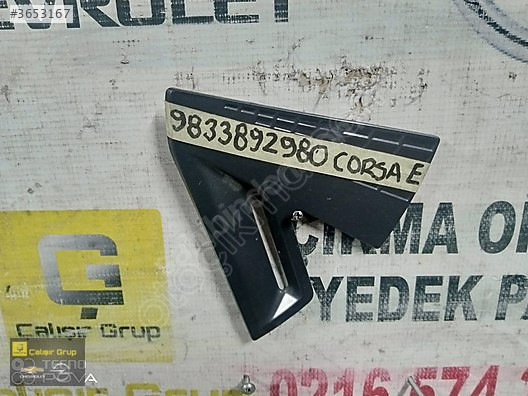 CORSA F JANT KAPAĞI OEM 9833892980 ÇIKMA SÖKME YEDEK PARÇA