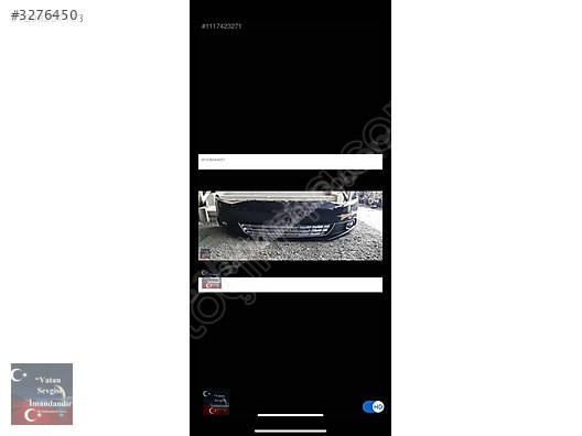 VOLKSWAGEN JETTA 2011 VE SONRASI ÖN TAMPON DOLU