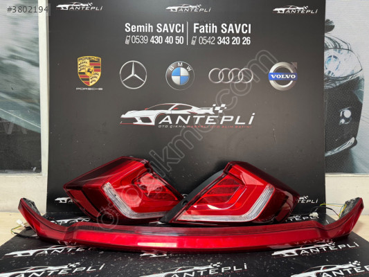 HONDA CİVİC FC5 SAĞ SOL STOP TAKIMI KAYAR LED ÇIKMA