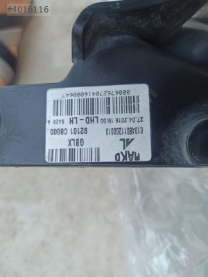 2016 Hyundai İ20 Sol Farı