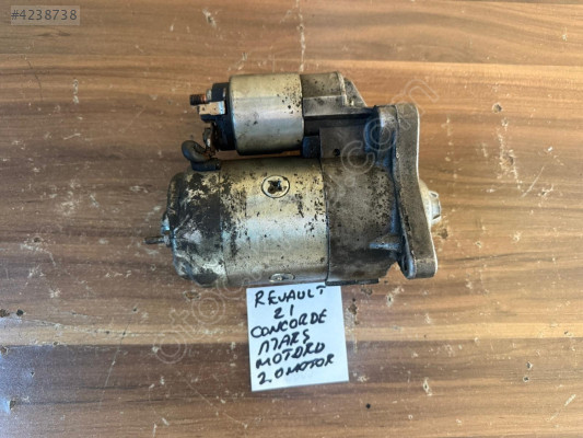 RENAULT 21 MARŞ MOTORU ORJİNAL ÇIKMA 2.0 MOTOR CONCORDE SÖKÜLDÜ