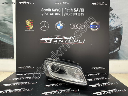 AUDİ Q5 SAĞ FAR ÇIKMA MAKYAJLI KASA LEDLİ