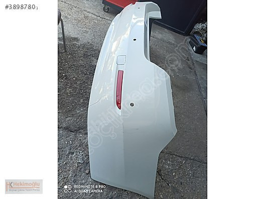 BMW 5 SERİSİ F10 ARKA TAMPON SENSÖRSÜZ BEYAZ HATASIZ DİREK TAK 2