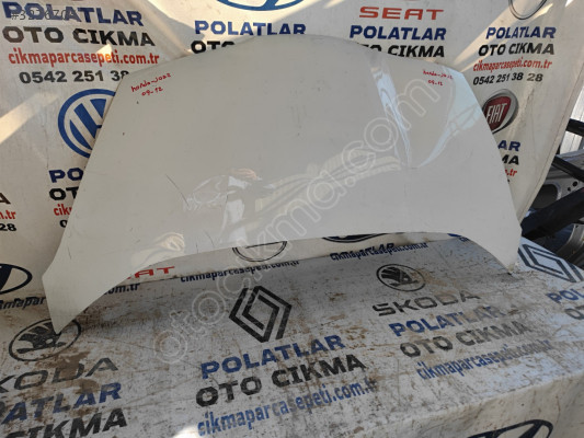 Honda jazz motor kaputu Orjinal beyaz ğöçük hasarlı 2009-2012