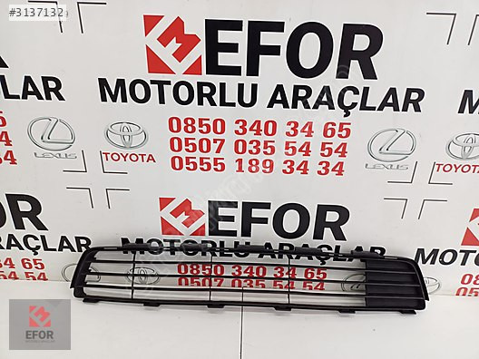 TOYOTA YARİS SIFIR ÖN TAMPON IZGARA 09-11 OEM NO: 53112-0D140