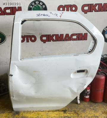 2013-2017 Renault Symbol Sol Arka Kapı Çıkma Parçası