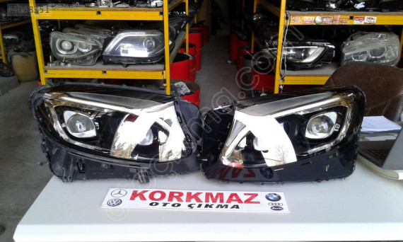 MERCEDES GLC W253 SAĞ SOL FAR ÇİFT MERCEK TAKIM