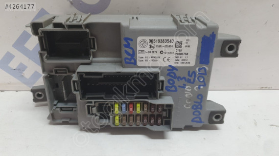 fiat doblo 2013 1.3 euro 5 bcm beyni/modülü (son fiyat)