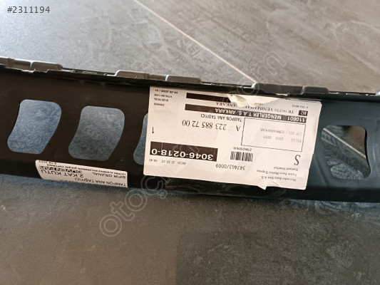 MERCEDES S W223 TAMPON ANA TAŞIYICI 2238857200 SO