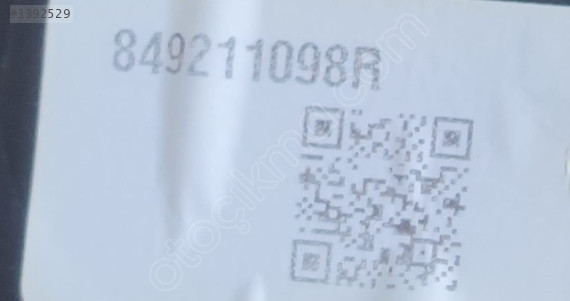 DACİA JOGGER 2023 MODEL BAGAJ KAPLAMASI 849211098R