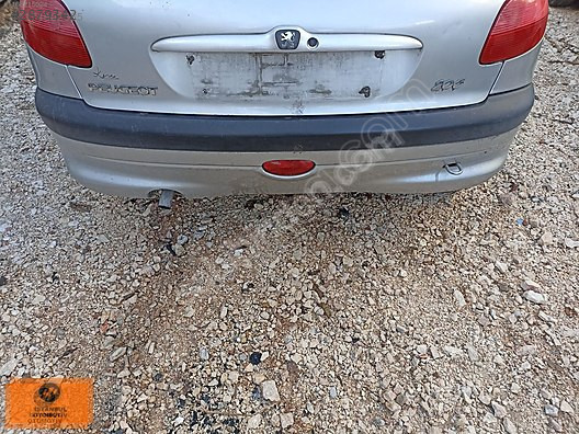PEUGEOT 206 ORJINAL ÇIKMA ARKA TAMPON DEMİRİ 