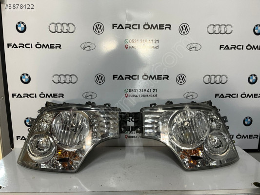 MERCEDES TRAVEGO TOURİSMO SAĞ- SOL TAKIM  ÖN FAR ORJİNAL