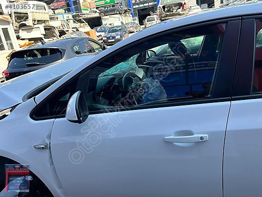 OPEL ASTRA J BEYAZ SOL ÖN KAPI ORİJİNAL ÇIKMA HATASIZ
