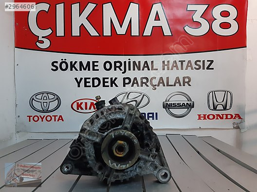Corolla VVTİ Şarj Dinamosu Marş Dinamosu Orjinal Sökme 2002-2006