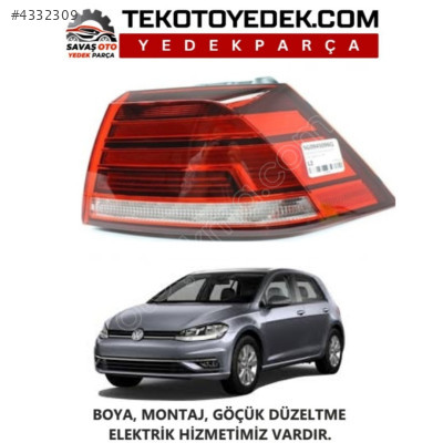 GOLF 7 ARKA DIŞ STOP SAĞ SOL 2017 VE ÜZERİ / KAMPANYA