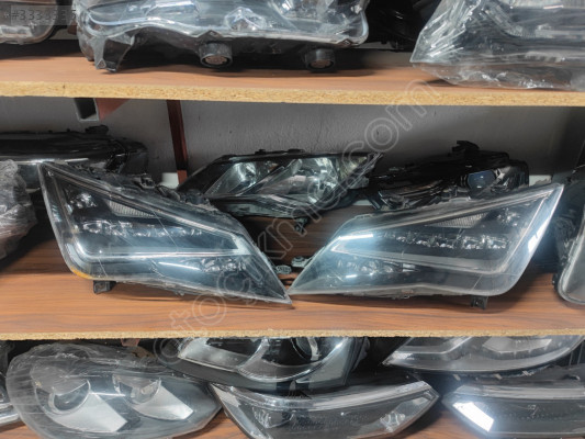 Seat Leon LED'li far 2012-2016 BİNBİR OTO FAR KONYA
