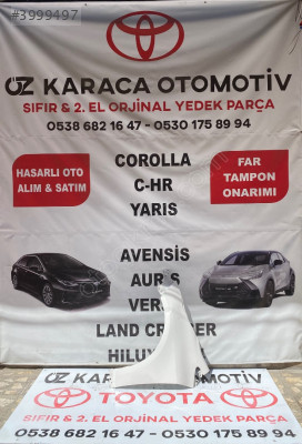 2019-2025 TOYOTA COROLLA ÇIKMA ORJİNAL SOL ÖN ÇAMURLUK