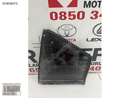 TOYOTA COROLLA SOL ARKA KELEBEK CAMI SÖKME ORJİNAL 19-23