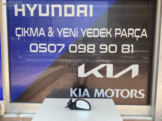 HYUNDAİ ACCENT ADMİRA SAG AYNA MANUEL SIFIR YAN SANAYİ