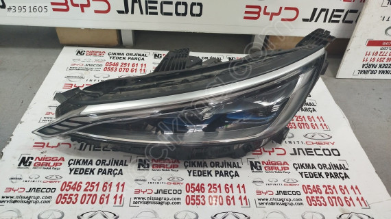 BYD ATTO 3 SOL FAR ÇIKMA YEDEK PARÇA