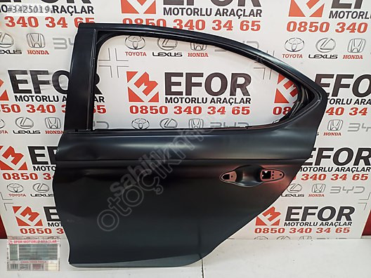 HONDA CİTY SOL ARKA KAPI SIFIR ORİJİNAL HASARLI 2020-2024