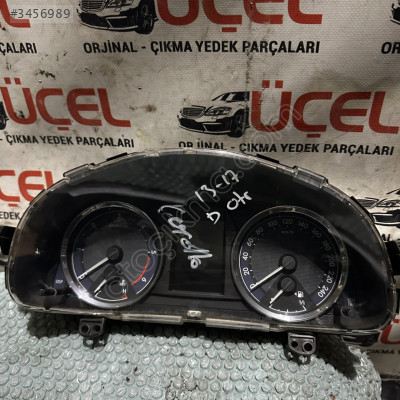 TOYOTA COROLLA 2013-17 GÖSTERGE SAATİ ÜÇEL OTO ÇIKMA BURSA