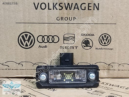VW Polo '99-'09 Arka Plaka Aydınlatma Lambası 1J6943021
