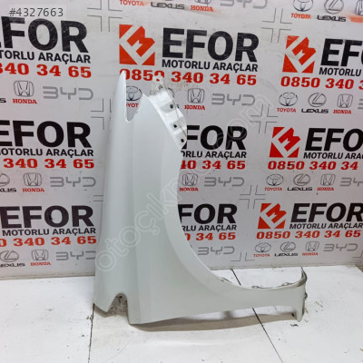 TOYOTA AURİS SAĞ ÖN ÇAMURLUK ÇIKMA ORİJİNAL PARÇA