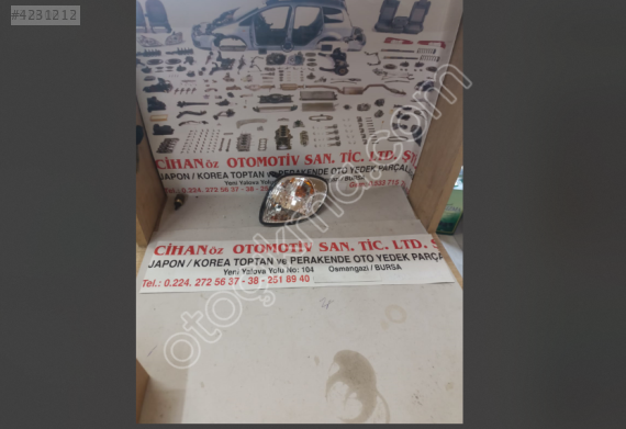 COROLLA YILANGÖZ SAĞ-SOL SİNYAL 2001-2002