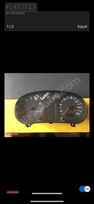 Audi A3 97-2000 Km Saati 8L0 919 860A
