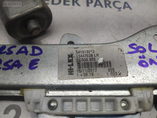 ÇIKMA OPEL CORSA D CORSA E SOL ÖN CAM KRİKOSU K-469