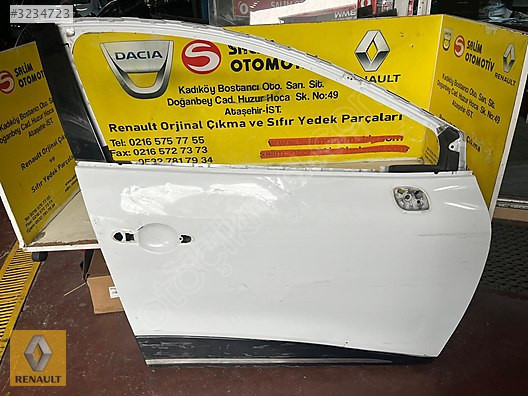 RENUALT CLIO 4 ÇIKMA ORJİNAL SAĞ ÖN KAPI VE DİĞER PARÇAARI