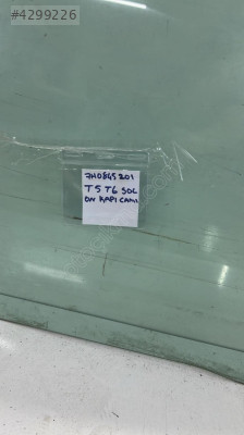 TRANSPORTER 04-13 ÇIKMA KAPI CAMI - SOL ÖN -  7H0845201