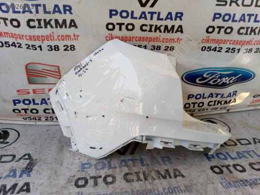 Opel grandland x sol arka tampon 2017 2024