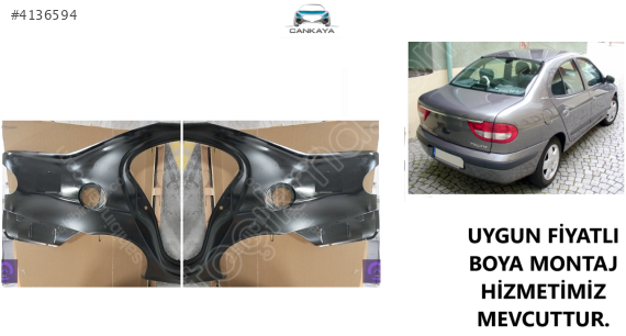 MEGANE 1 SEDAN ARKA ÇAMURLUK SAG/SOL SIFIR ADET FIYAT 96/02