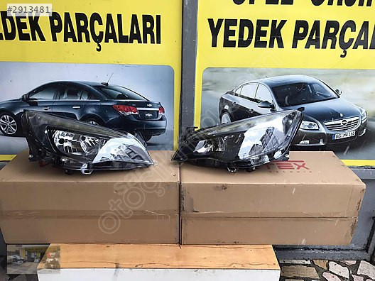 Opel astra j sıfır muadil sağ sol takım farlar ORJİNAL OTO OPEL
