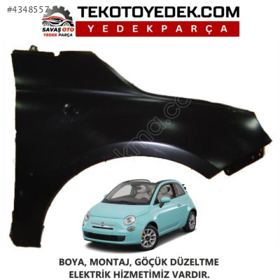 FİAT 500 ÖN DELİKLİ ÇAMURLUK SAĞ SOL 2007 VE ÜZERİ / KAMPANYA
