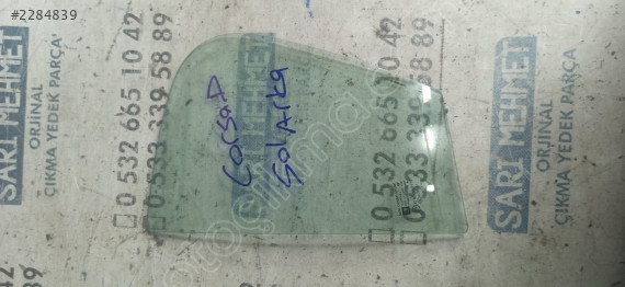 ÇIKMA OPEL CORSA D SOL ARKA KELEBEK CAMI