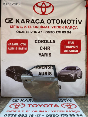 2013-2018 TOYOTA COROLLA ÇIKMA ORJİNAL SAĞ ARKA KAPI