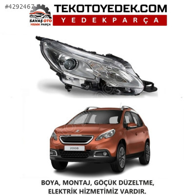 PEUGEOT 2008 ÖN FAR SAĞ SOL 2013 VE ÜZERİ / KAMPANYA