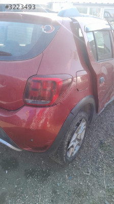 Dacia stepvay sag arka camurluk kesme çıkma